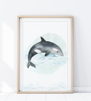 Plakáty /  plagat-s-menom-ocean-delfin-p385-lovel.jpg 